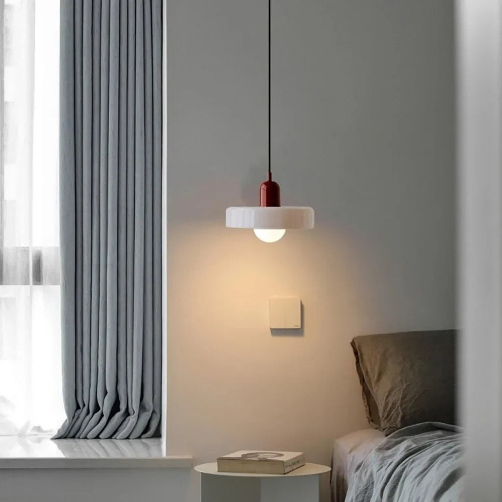 Finan Morandi Glazen Schijf Orb Hanglamp