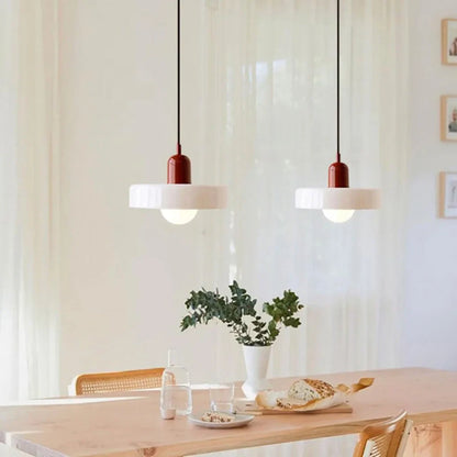 Finan Morandi Glazen Schijf Orb Hanglamp