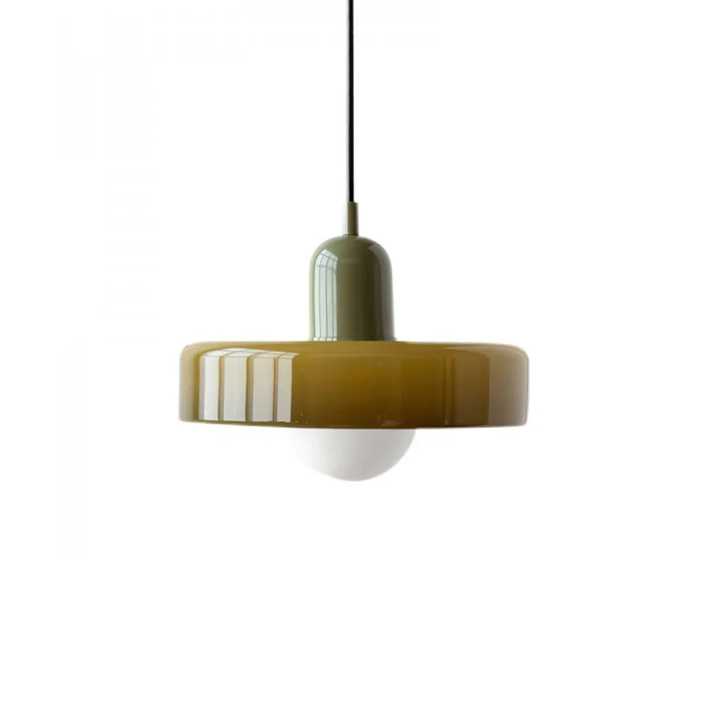 Finan Morandi Glazen Schijf Orb Hanglamp