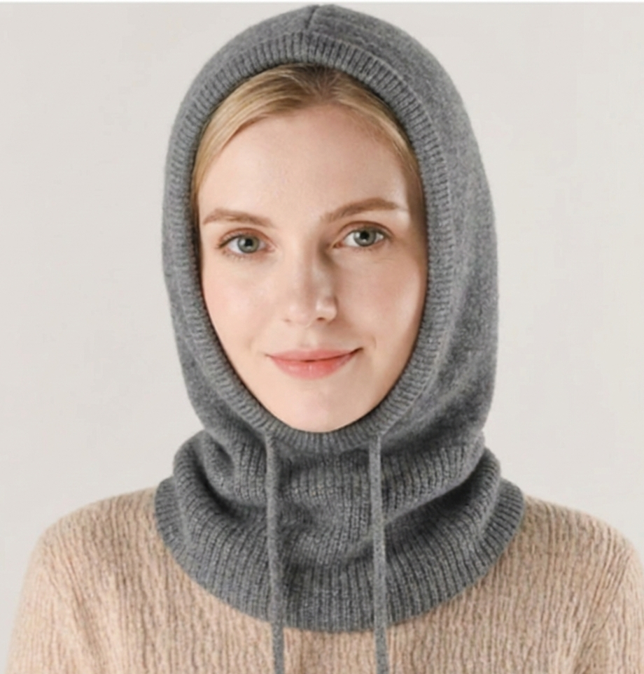 Zachte Kasjmier Gebreide Beanie voor Winter en Koud Weer