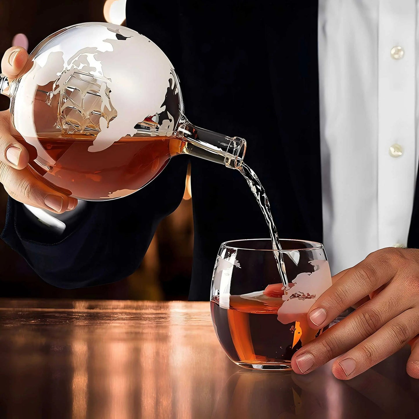 Globe Whiskey Decanteerder 850ml/28.7oz