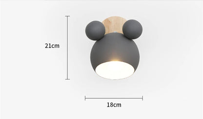 Kleurrijke Mickey Wandlamp