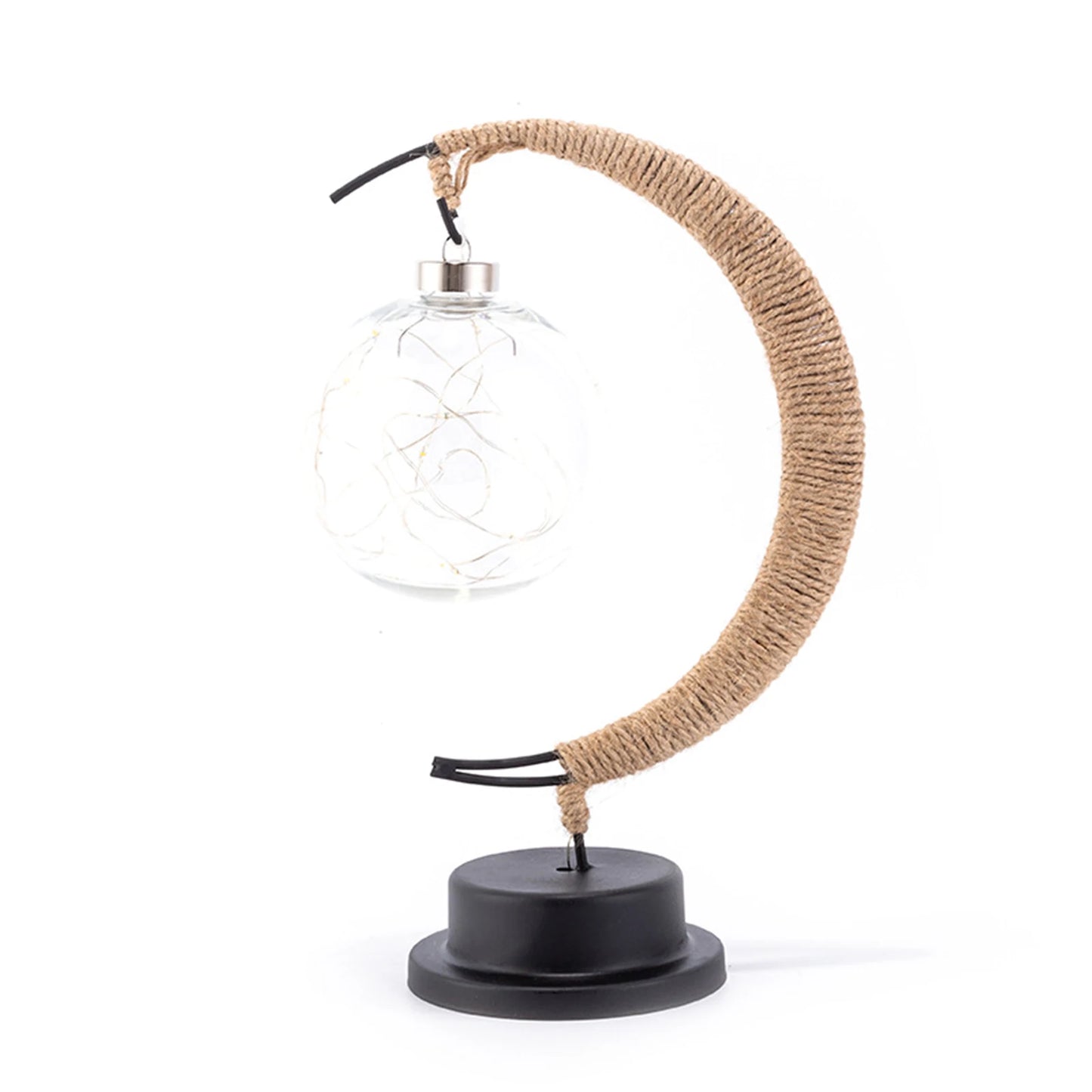 Maanlamp Rotan Handgemaakt LED
