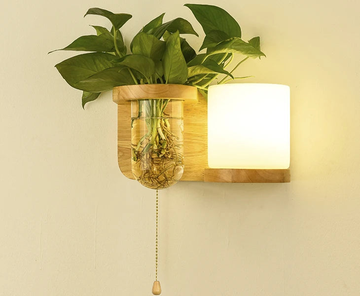 Planten Wandlamp met Sfeer