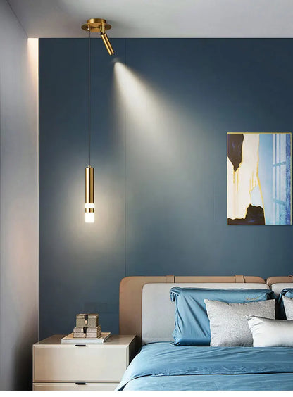 Moderne Led-hanglamp met Draaibare Spot