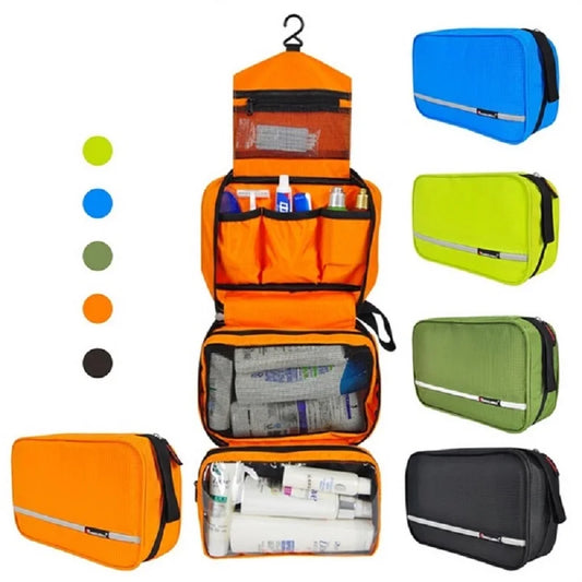 Travelior MaxPack Grote Waterdichte Toilettas voor Mannen & Vrouwen | Reis-Kosmetiktas | Robuust Ontwerp & Veel Opbergruimte