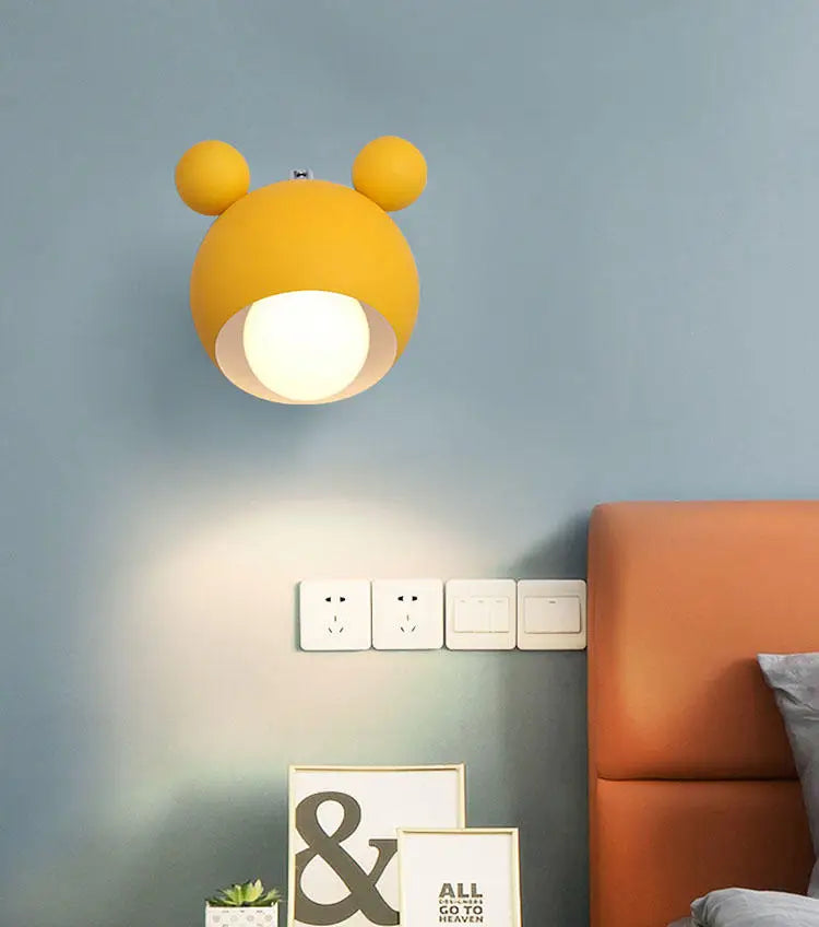 Kleurrijke Mickey Wandlamp