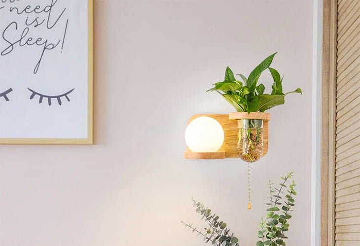 Planten Wandlamp met Sfeer