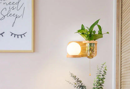 Planten Wandlamp met Sfeer