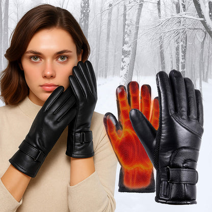 Dames Thermische Waterdichte Winterhandschoenen met Touchscreen & USB Oplaadbaar Warm Ontwerp