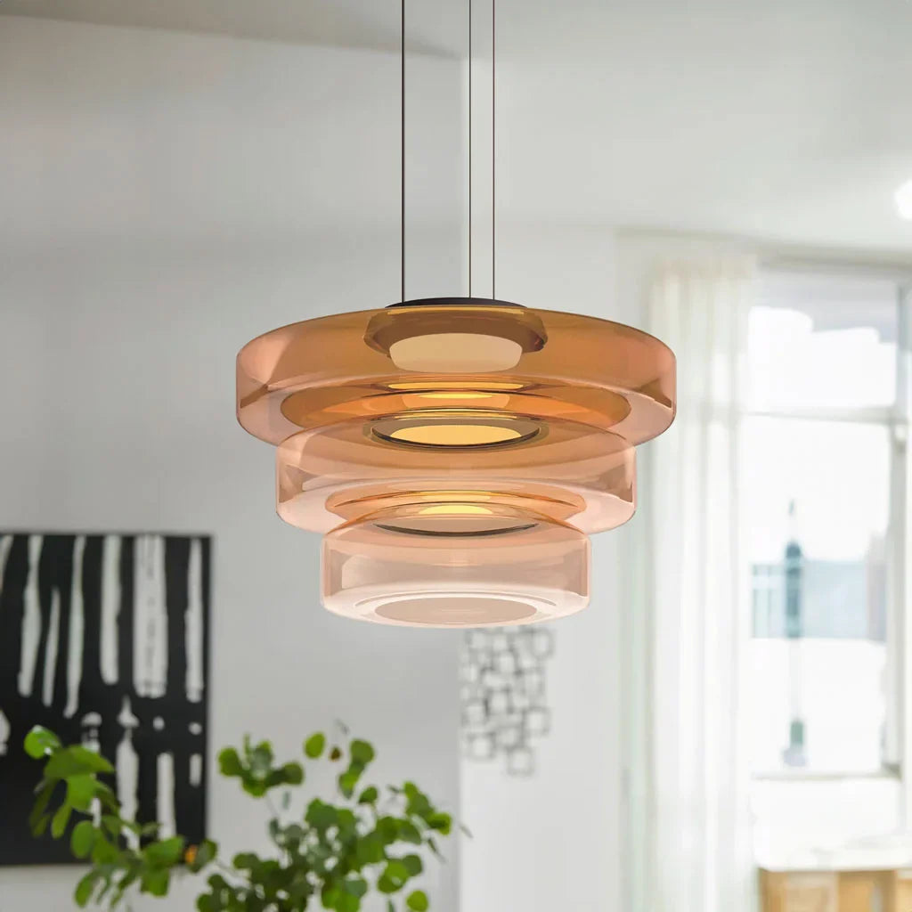 Jonas Creatieve Glazen Hanglamp