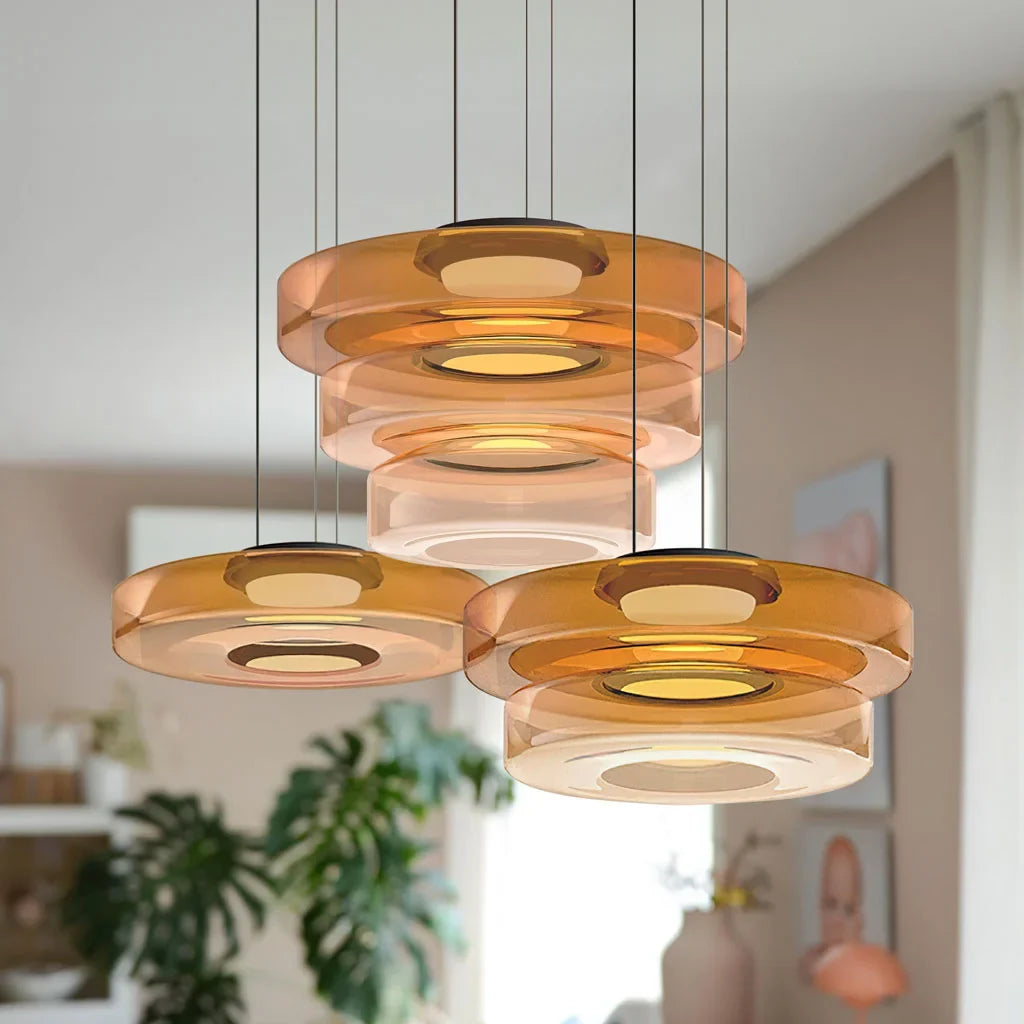 Jonas Creatieve Glazen Hanglamp