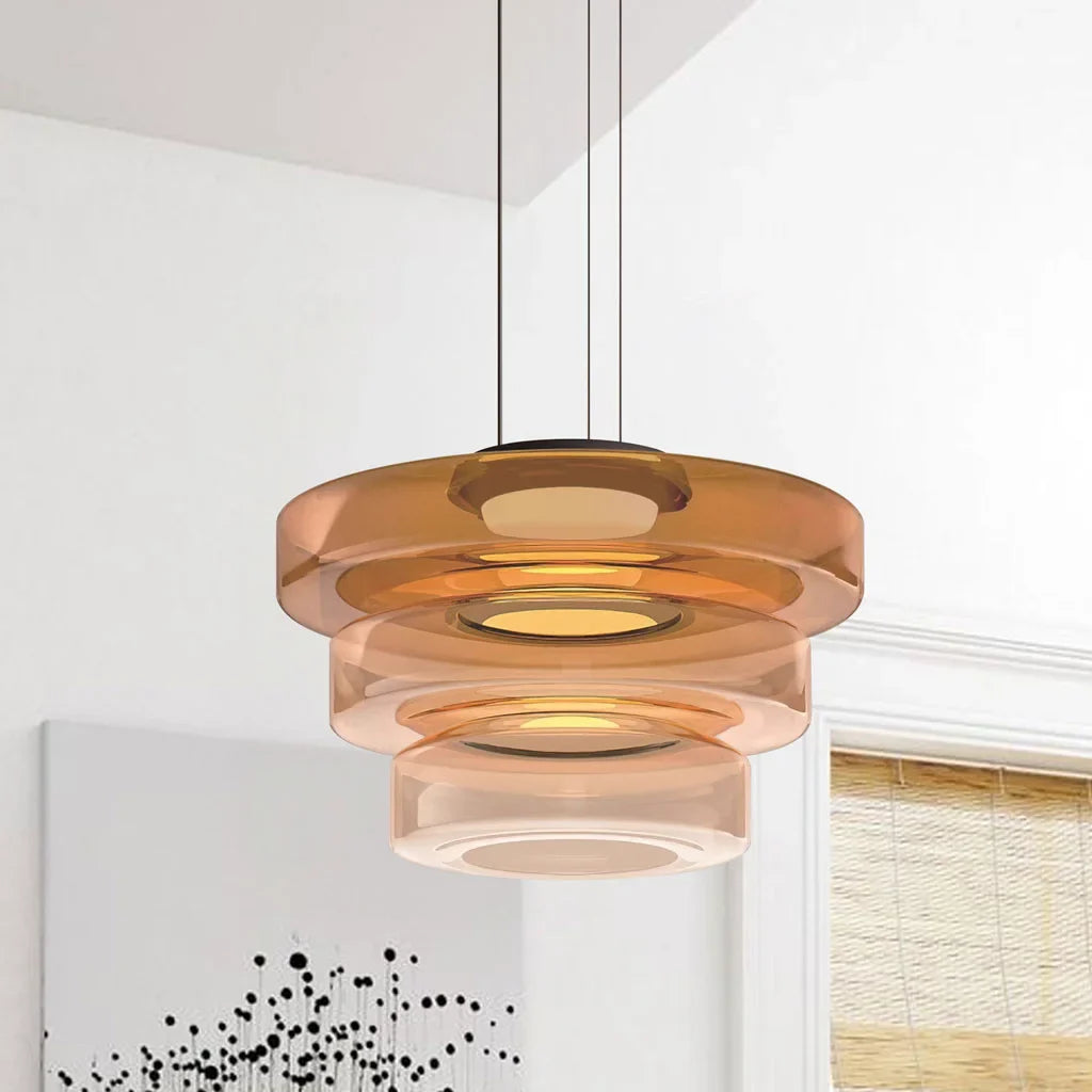 Jonas Creatieve Glazen Hanglamp