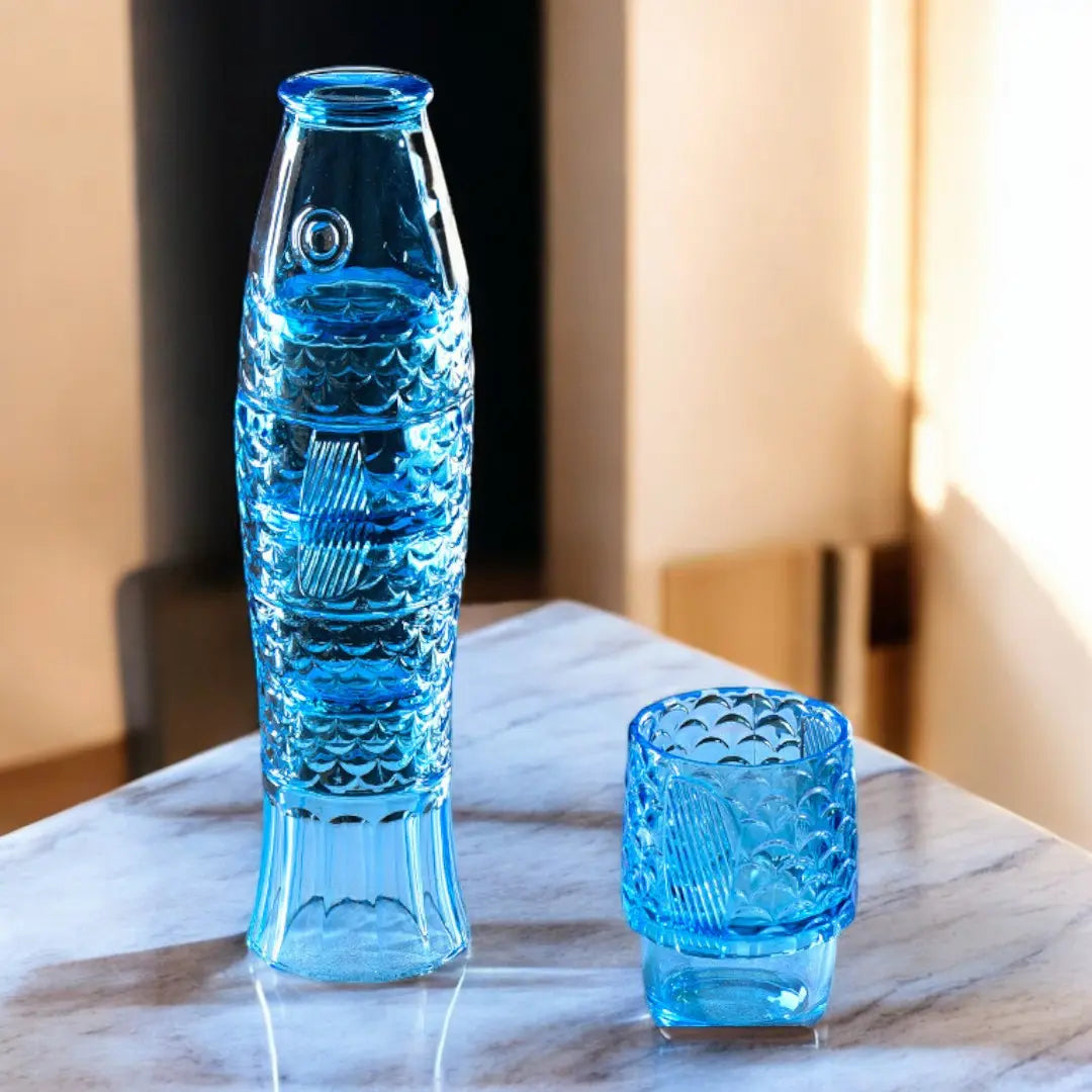 Koi Harmony Stapelbare Set van 4 Glazen Bekers