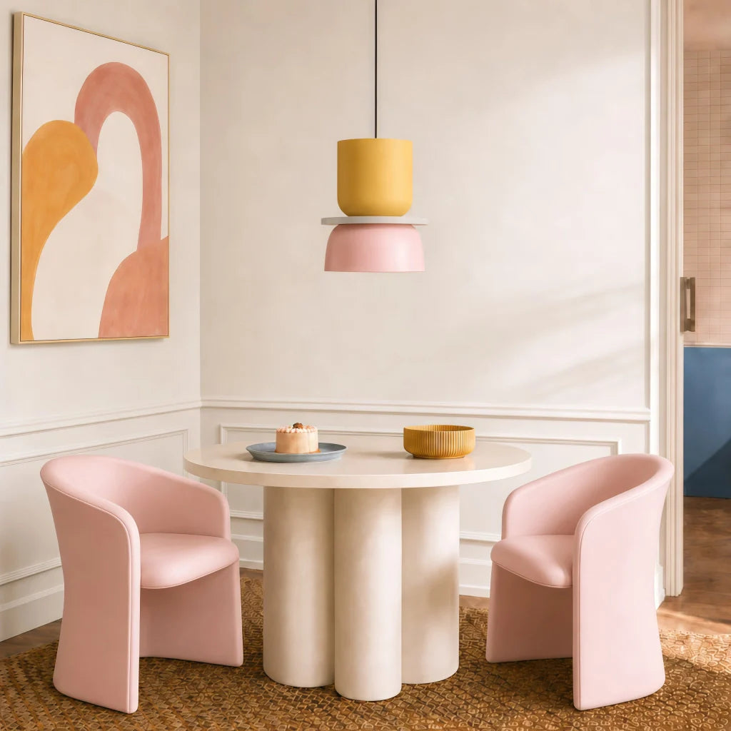 Lucie Kleurblok Nordic Hanglamp