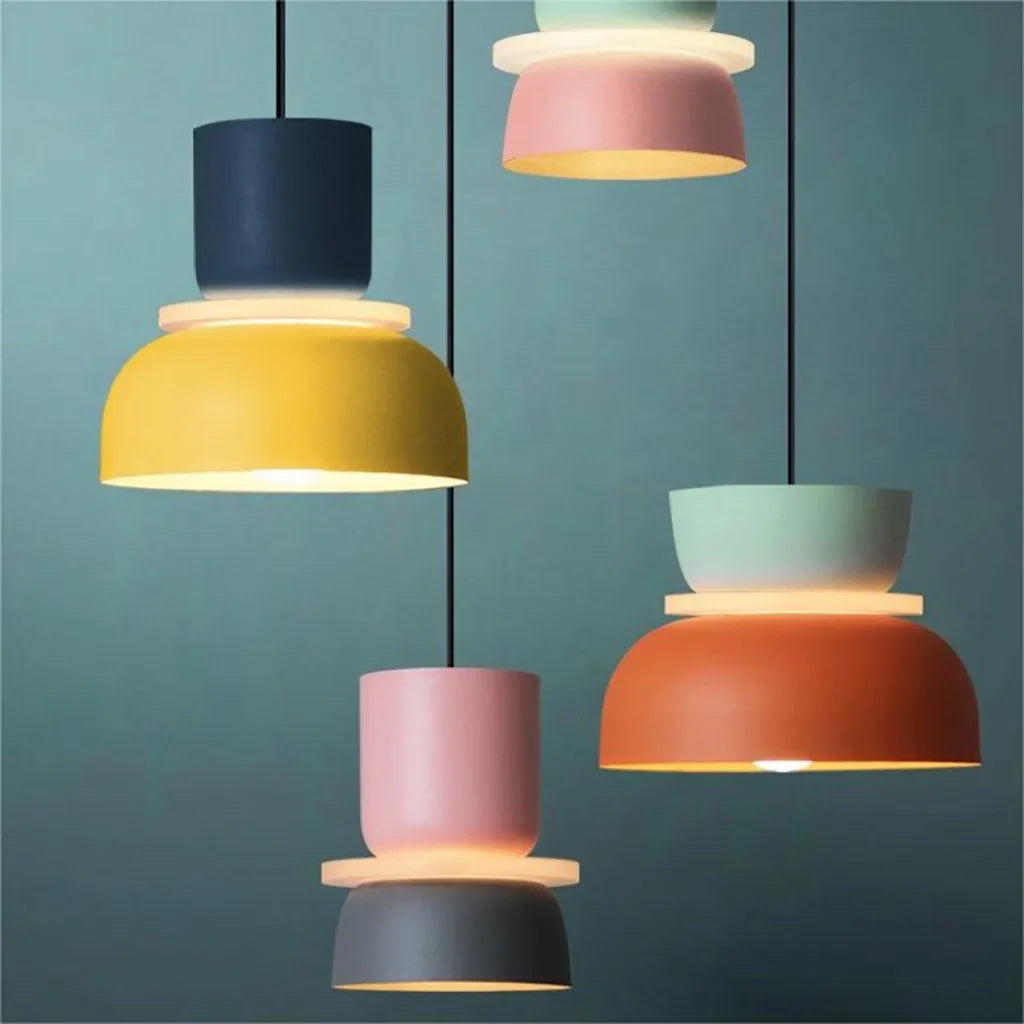 Lucie Kleurblok Nordic Hanglamp