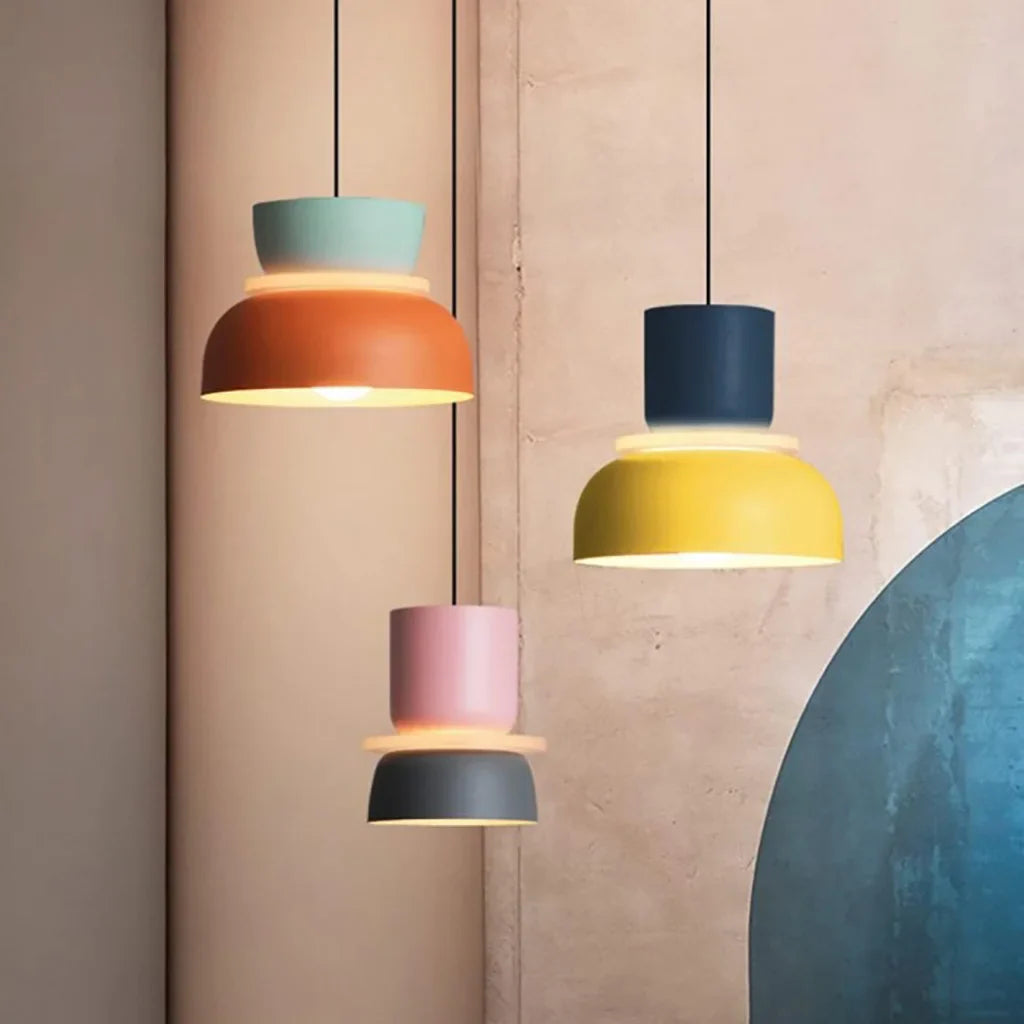 Lucie Kleurblok Nordic Hanglamp