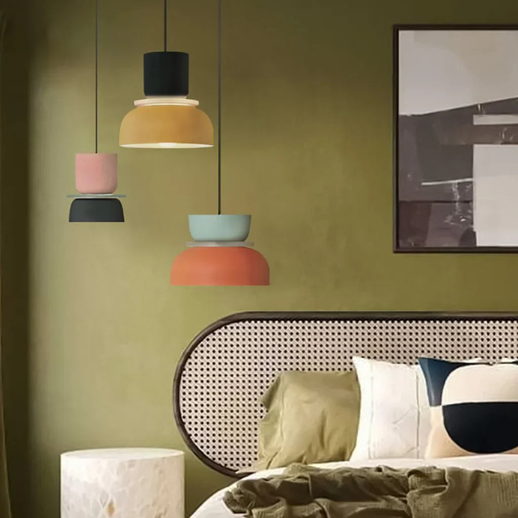 Lucie Kleurblok Nordic Hanglamp