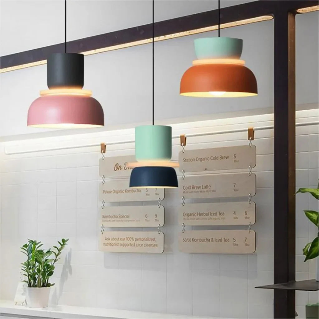 Lucie Kleurblok Nordic Hanglamp