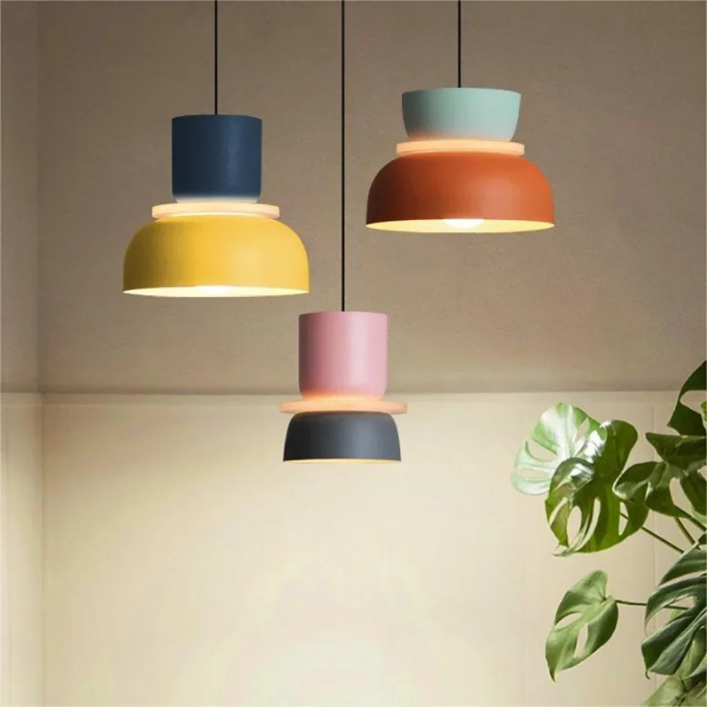Lucie Kleurblok Nordic Hanglamp