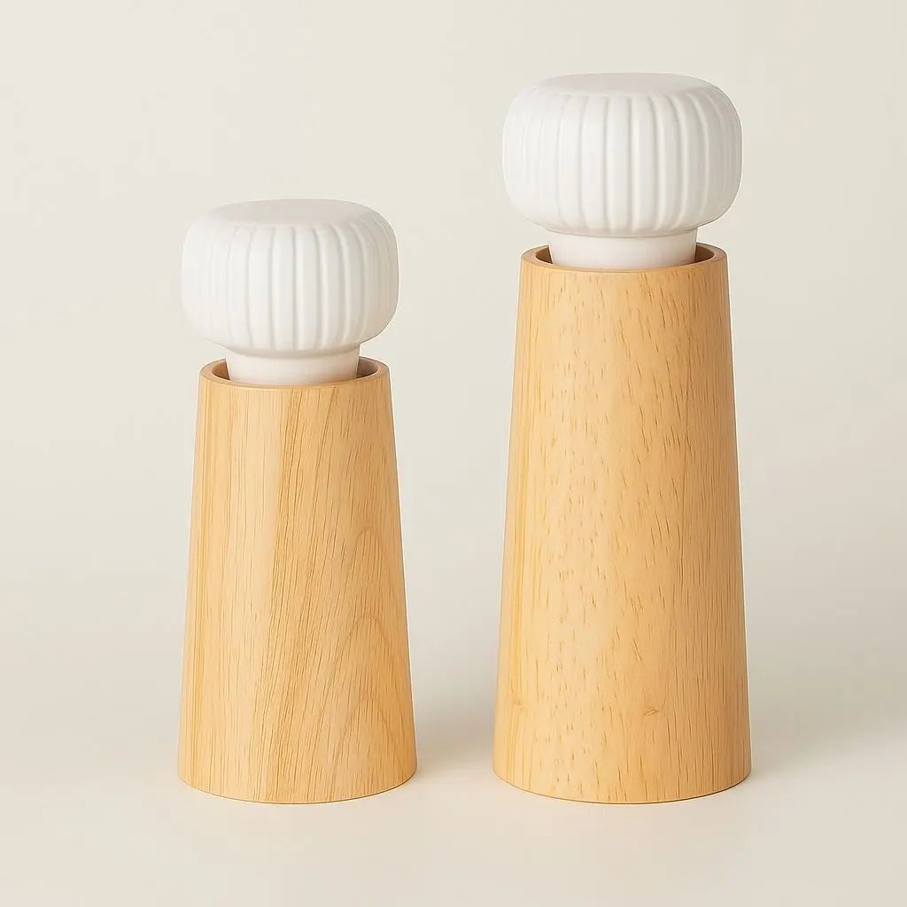 Evelyn Keramische & Houten Pepermaler – Handmatige Specerijenmolen