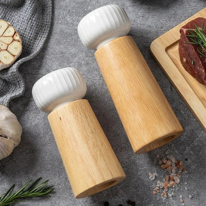 Evelyn Keramische & Houten Pepermaler – Handmatige Specerijenmolen