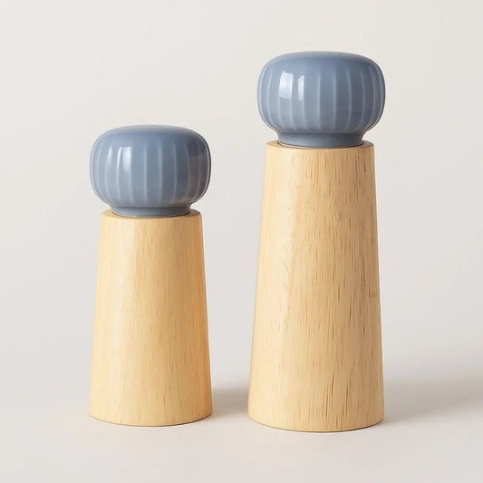 Evelyn Keramische & Houten Pepermaler – Handmatige Specerijenmolen