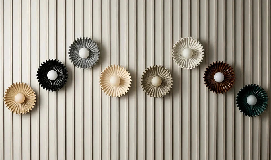 Marenys Modern Ceramic Flower Wall Light