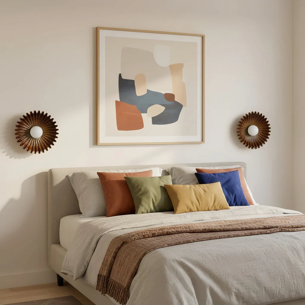 Marenys Modern Ceramic Flower Wall Light