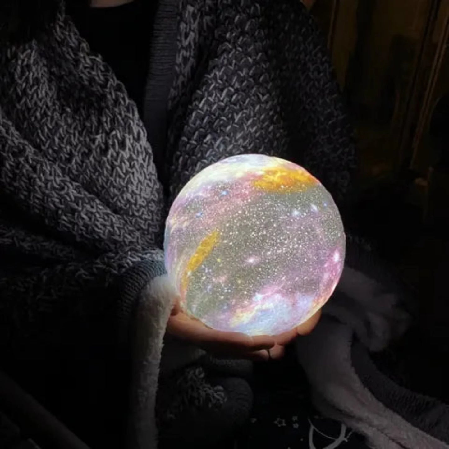 Galaxy Maanlamp