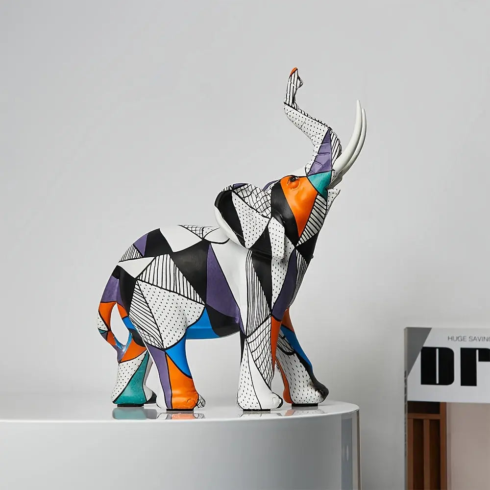 Mosaic Majesteit Olifant Beeldje