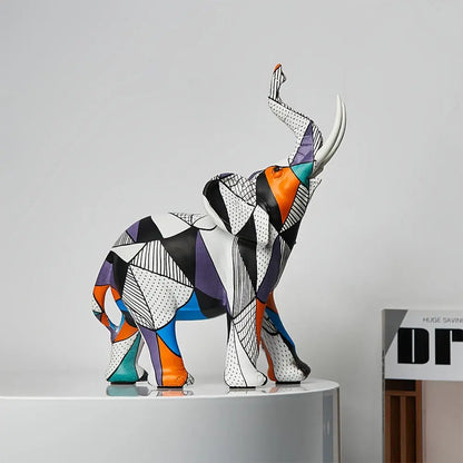 Mosaic Majesteit Olifant Beeldje