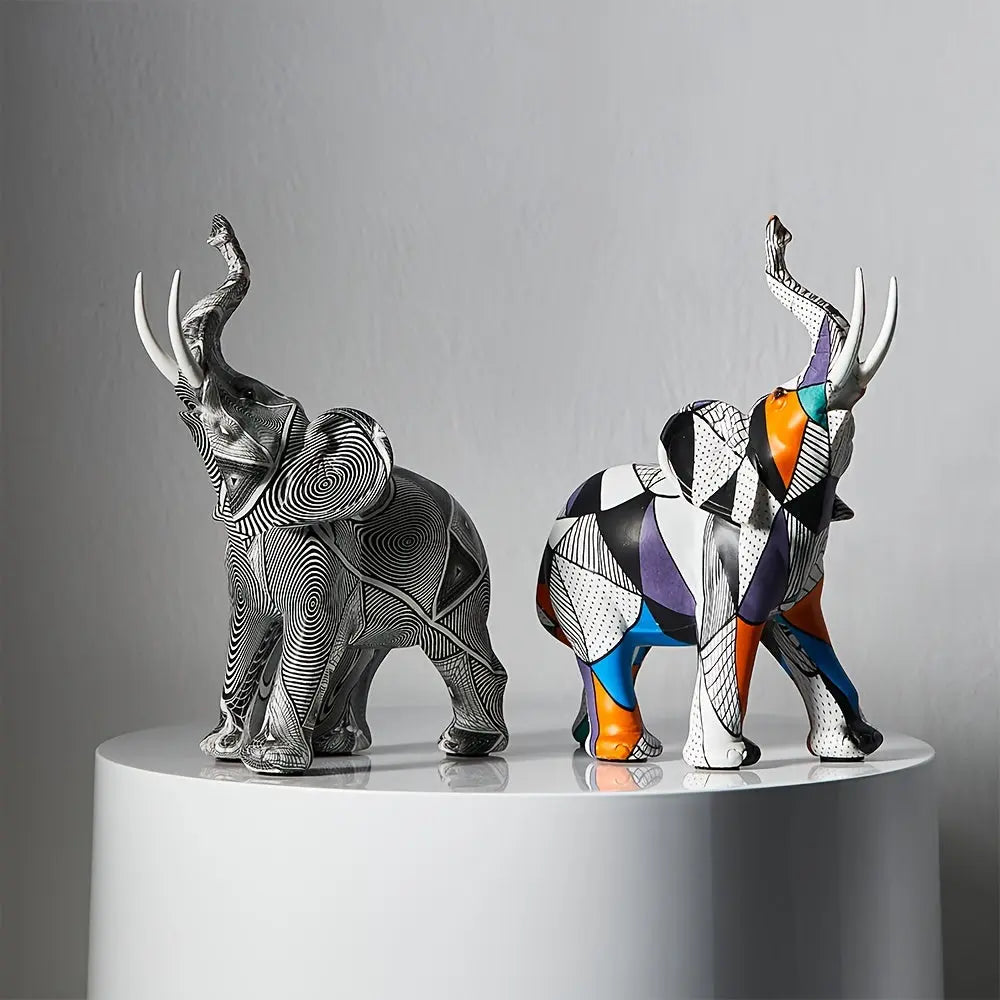 Mosaic Majesteit Olifant Beeldje
