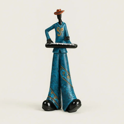 Retro Musician Figurines Band