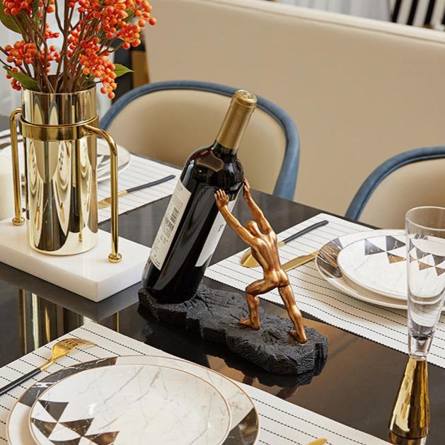 Atlas Bronzen Flessenhouder
