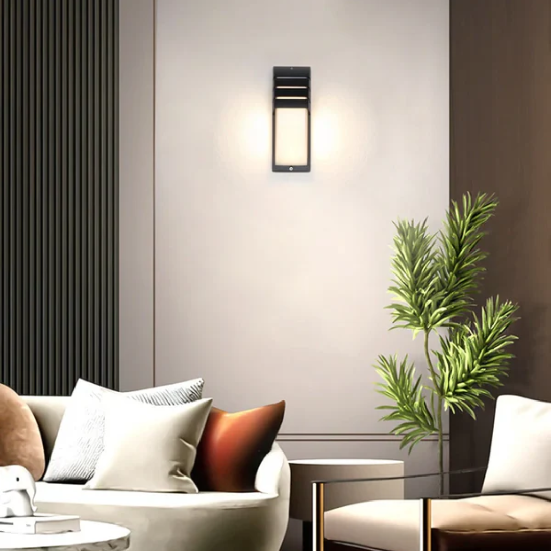 Luxora Bewegingssensor Buitenwandlamp - Waterdichte LED Buitenlantaarn Voor De Tuin