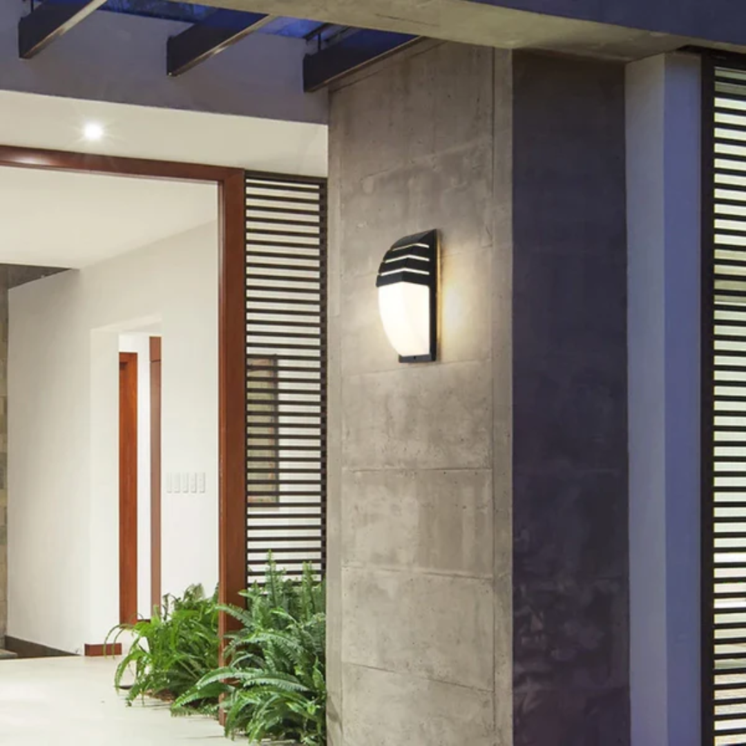 Luxora Bewegingssensor Buitenwandlamp - Waterdichte LED Buitenlantaarn Voor De Tuin