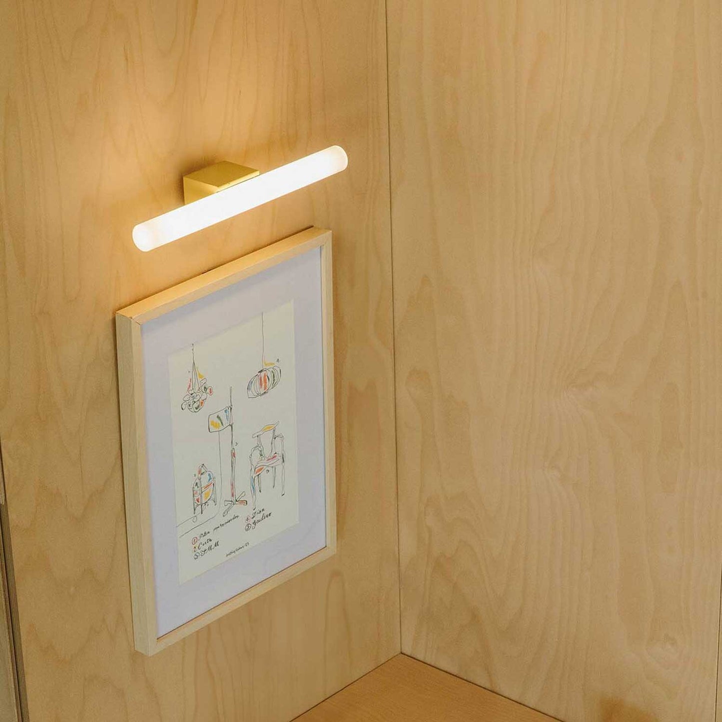 Calma - Wandlamp LED voor moderne badkamer