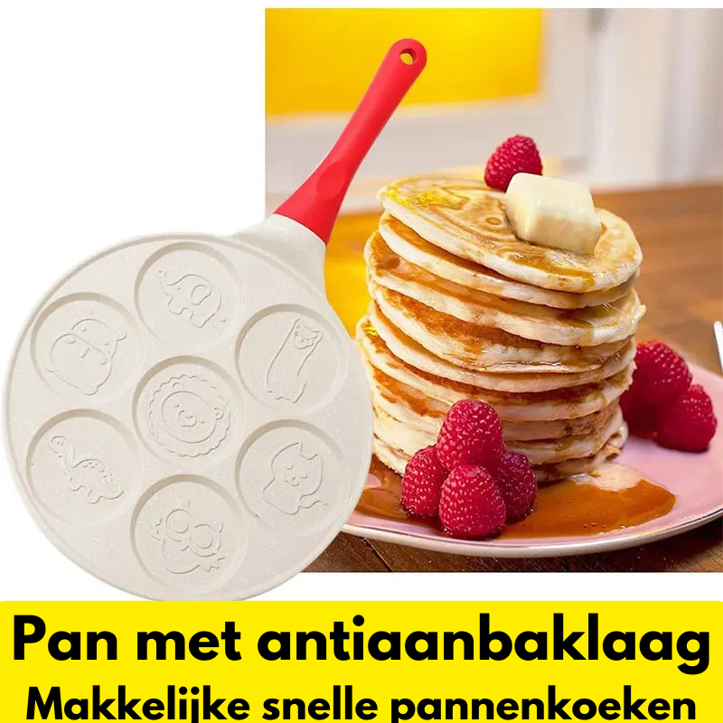 Pannenkoekenpan met antiaanbaklaag Koekenpan