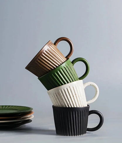 Ridgeway Artisan Keramische Koffiekop & Schotel Set