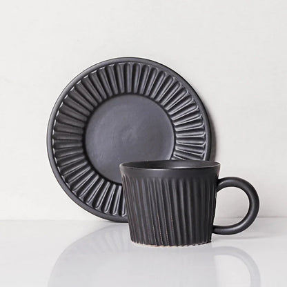 Ridgeway Artisan Keramische Koffiekop & Schotel Set