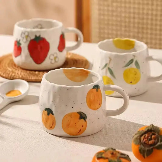 Rustieke Fruit Keramische Mok