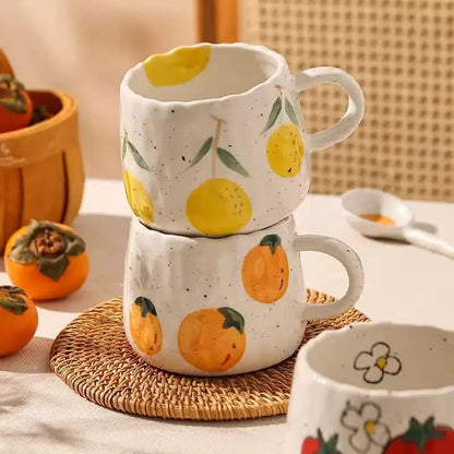 Rustieke Fruit Keramische Mok
