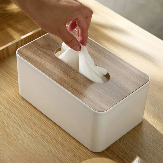 Bamboe Tissue Box