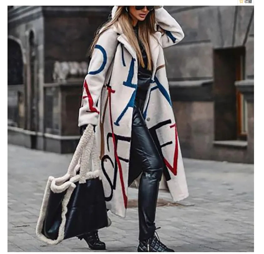 Oversized Lange Jas Dames – Stijlvolle en Comfortabele Mantel