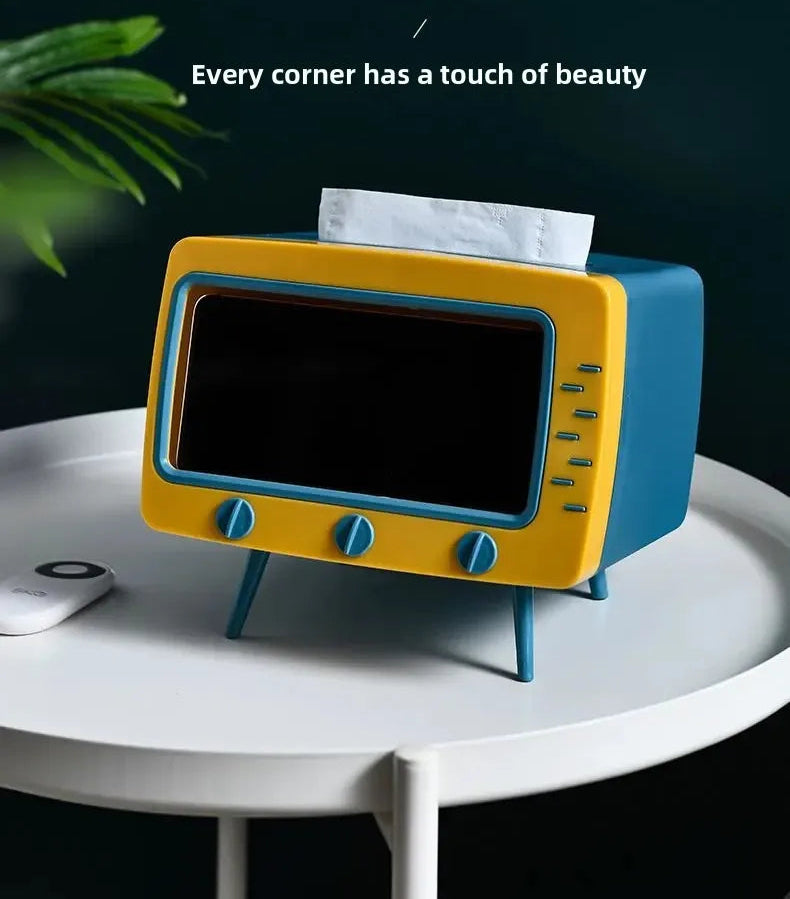 Leuke Kawaii Tv Tissue Box