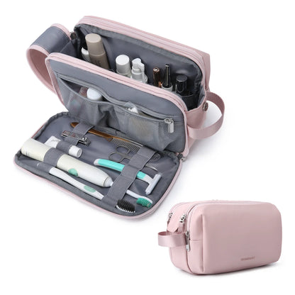 Kosmetixo Waterdichte Kosmetictas voor Dames & Heren | Lichte Toilettas in S/M/L | Reisaccessoires voor Verzorgingsproducten & Make-up | Unisex Reist Organizer