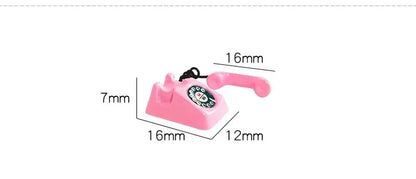 Retro Mini Huis Telefoon Set