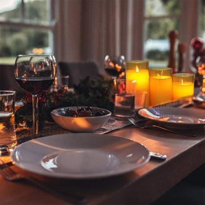 Vlamloze Kaars 3-Delige Set