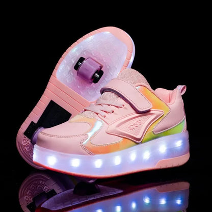 LichtRiders - LED Wieltjeschoenen voor Kinderen